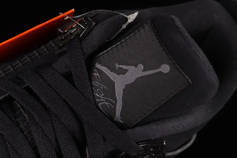 All categories Air Jordan Jordan series basketball shoes Air Jordan 4 foreign trade version Air Jordan 4 Retro "Black Cat" AJ4 Joe 4 Black Cat First layer frosted CU1110-010